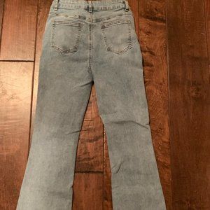 flare jeans, Shein, size 12-13Y